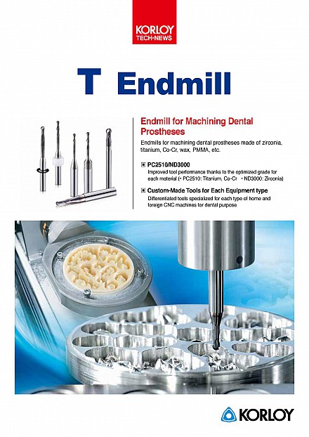 T Endmill Korloy