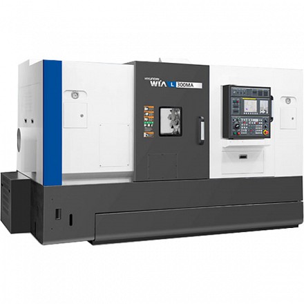 Máy tiện ngang CNC Huyndai Wia L300MSC