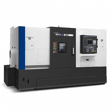 Máy tiện ngang CNC Hyundai Wia L300C