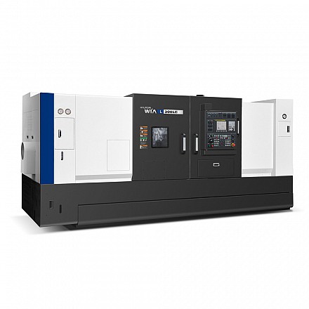 Máy tiện ngang CNC Hyundai Wia L300LC