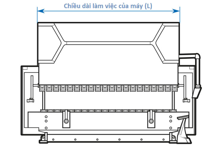 Cấu trúc máy chấn tôn CNC Accurpress